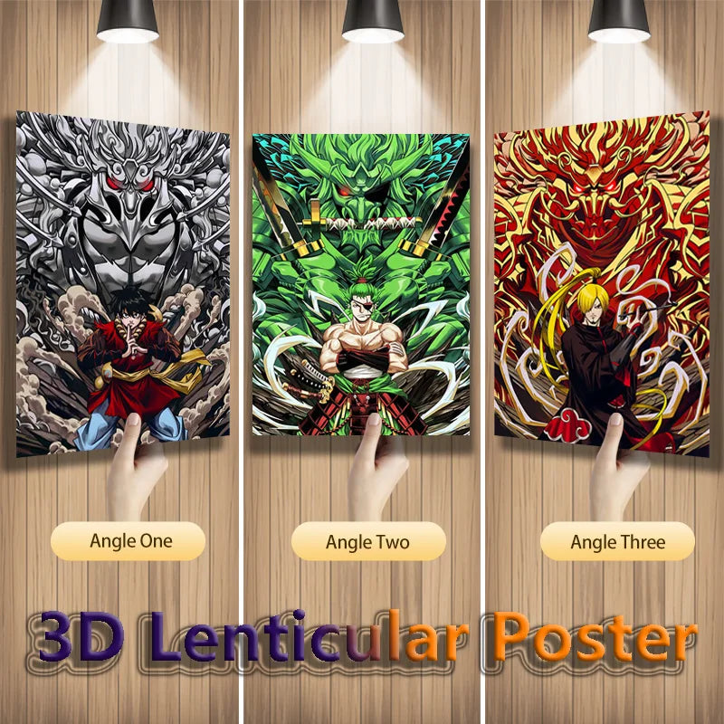 One Piece 3D Lenticular Poster