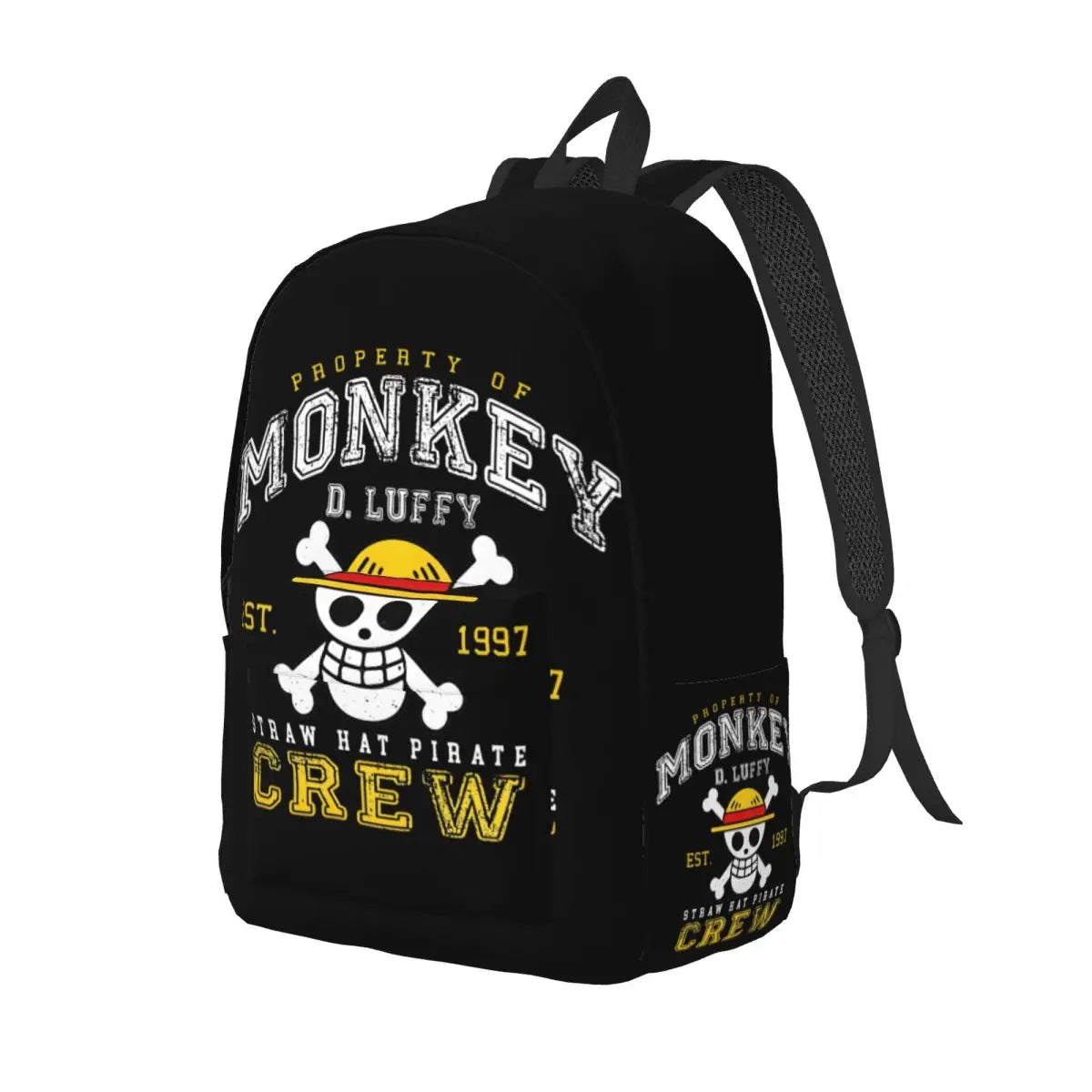 Monkey D. Luffy Quotes One Piece Teenage Backpack - Image 12
