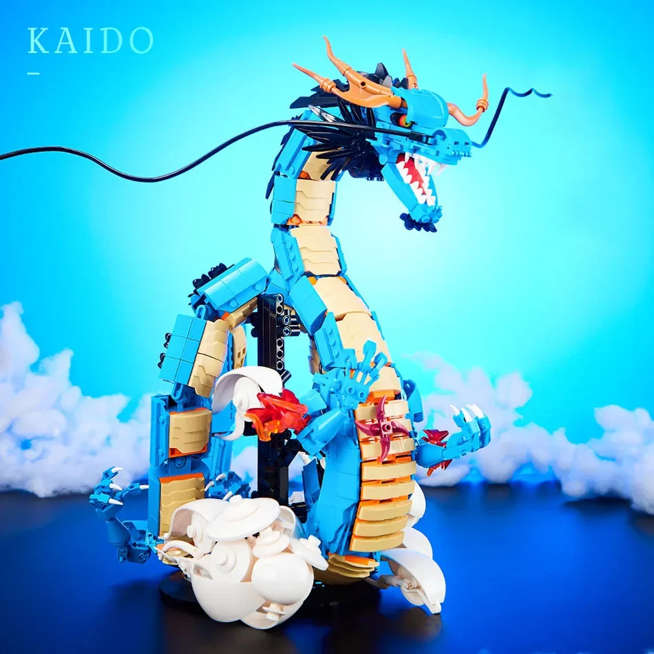 MOC One Piece Kaido Dragon Building Blocks - Image 2