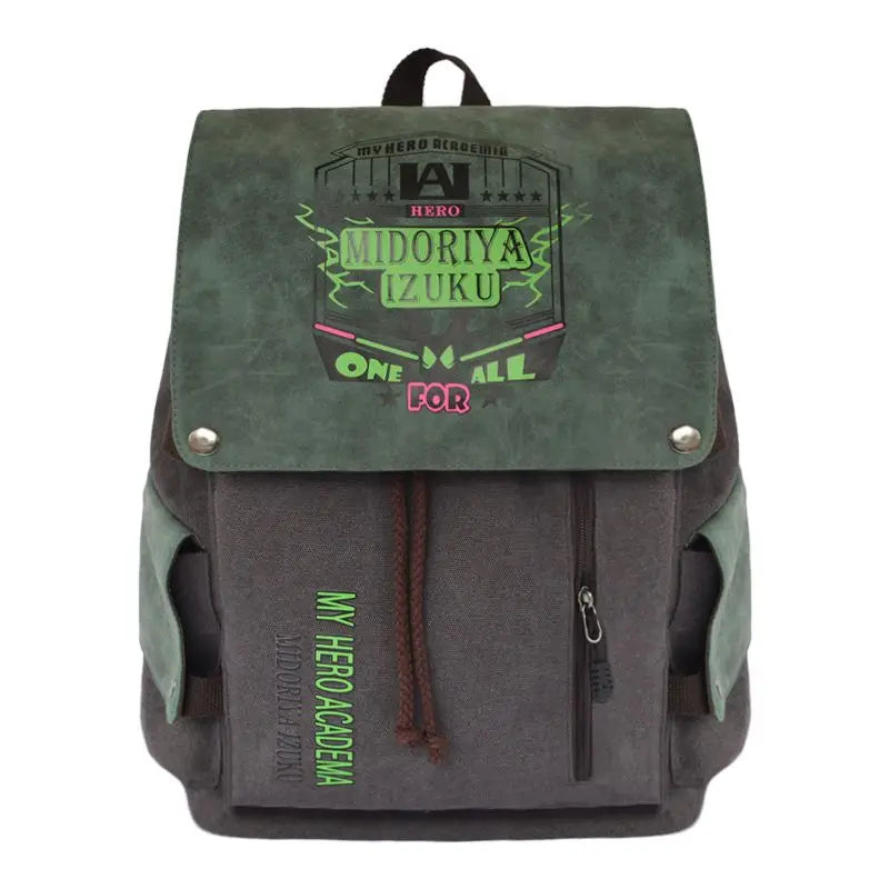 ONE PIECE & Naruto Anime Canvas Backpack - Image 14