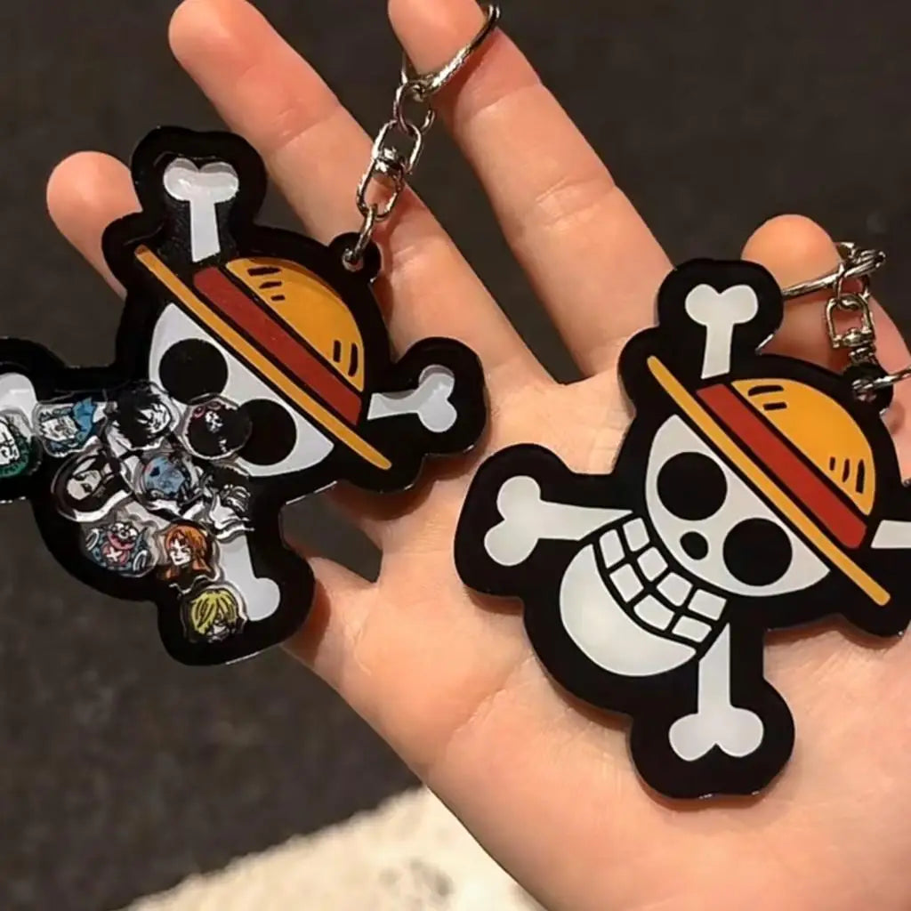 Luffy Shaking Keychain