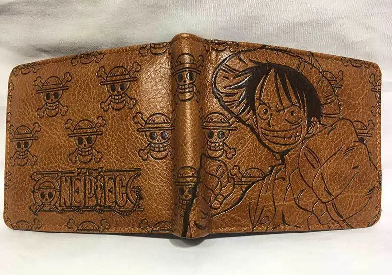 Anime One Piece Luffy & Zoro Embossed PU Wallet - Image 13
