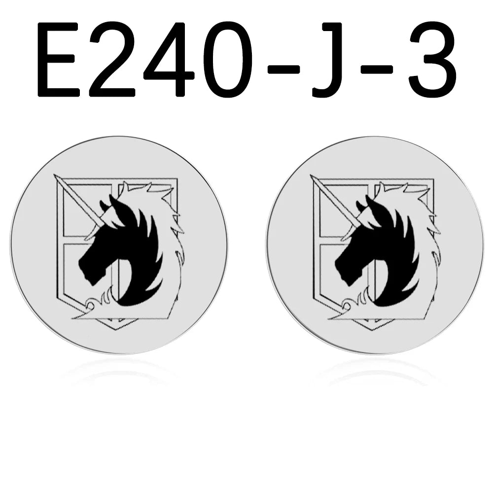 Attack on Titan Wings of Freedom Earrings - Image 7