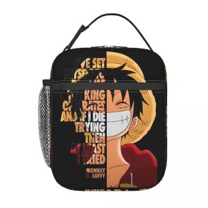Monkey D. Luffy Quotes One Piece Thermal Insulated Lunch Bag