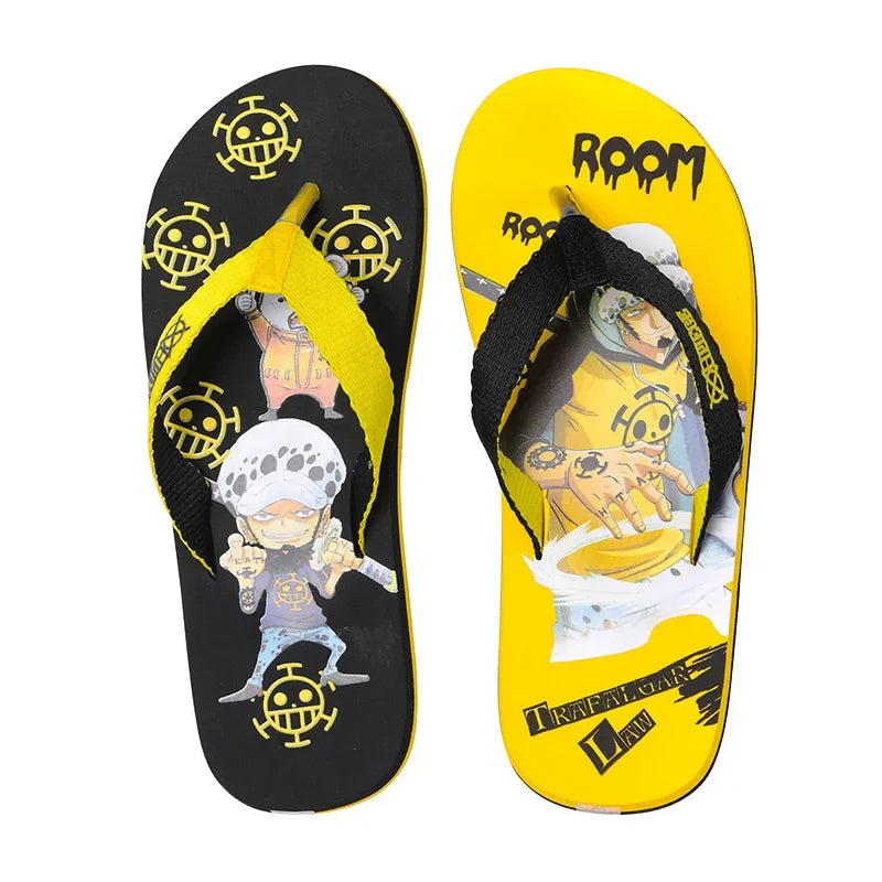 One Piece Anime Peripherals Kawaii Luffy, Chopper & Zoro Slippers - Image 7