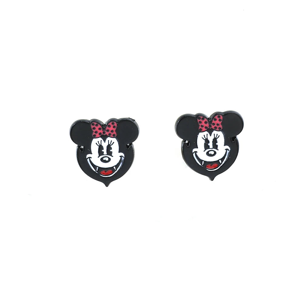 1 Pair Disney Mickey Mouse Cartoon Earrings