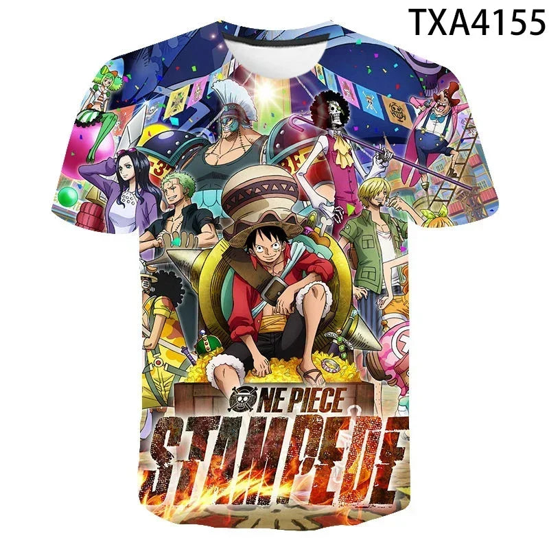 One Piece 3D Printed T-Shirt - Image 3