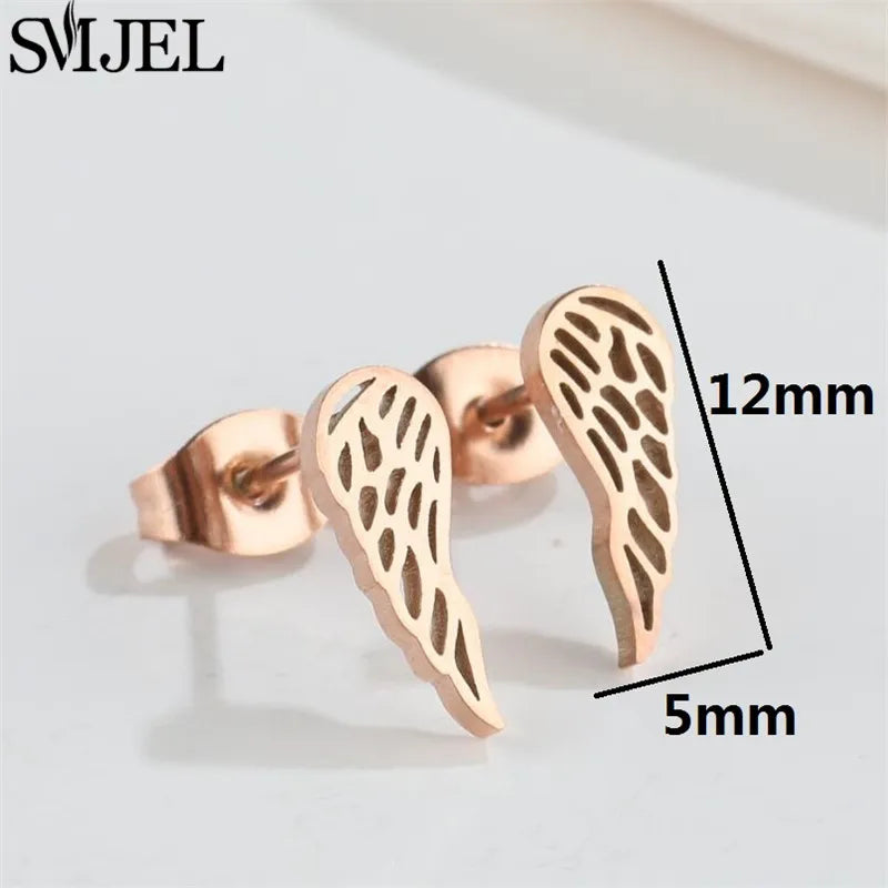 2024 Stainless Steel Geometric Stud Earrings - Image 4