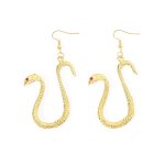 Cartoon Snake Pendant Earrings