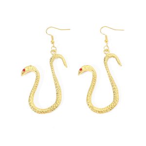 Cartoon Snake Pendant Earrings