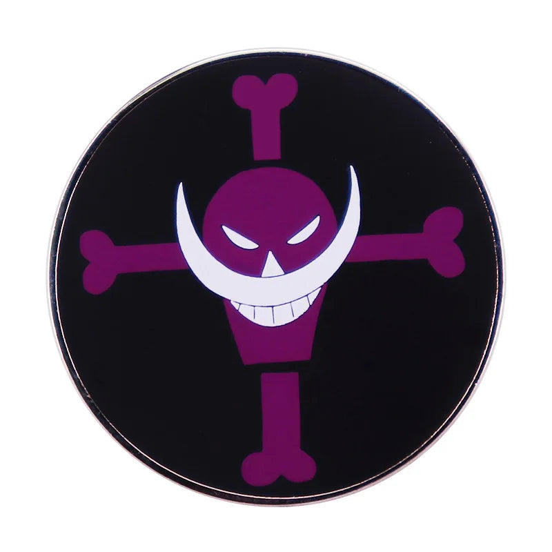 Anime One Piece Portgas·D· Ace Enamel Pins - Image 13