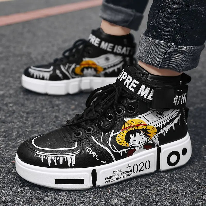 New Animation One Piece Luffy COSPLAY Shoes