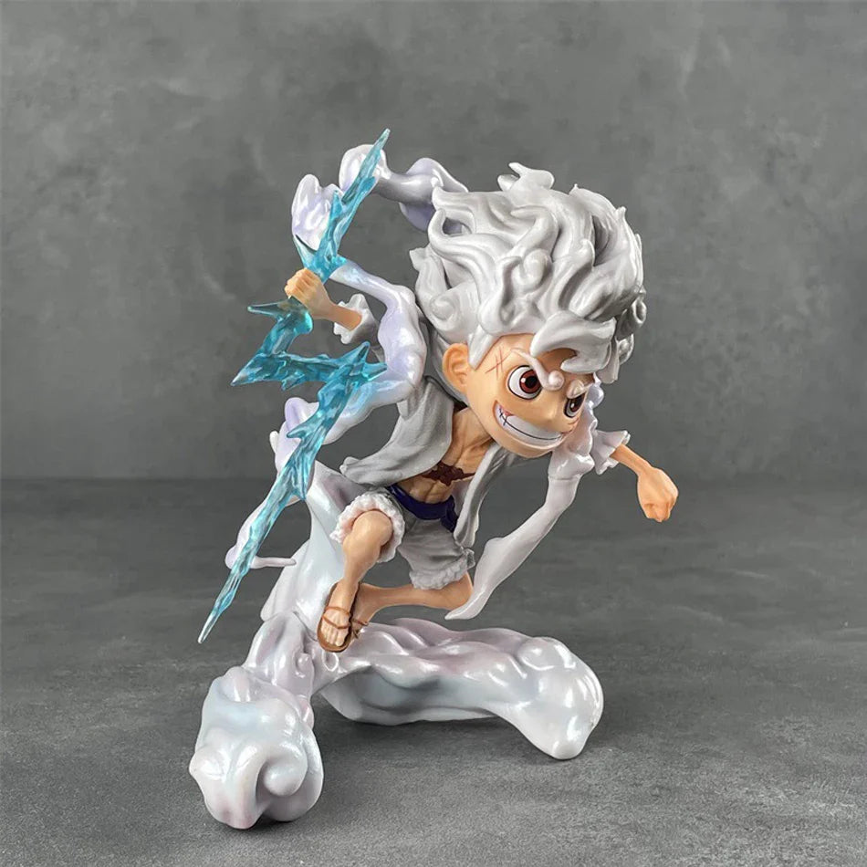 Luffy Gear 5 – Sun God Nika Q-Version Figure - Image 2