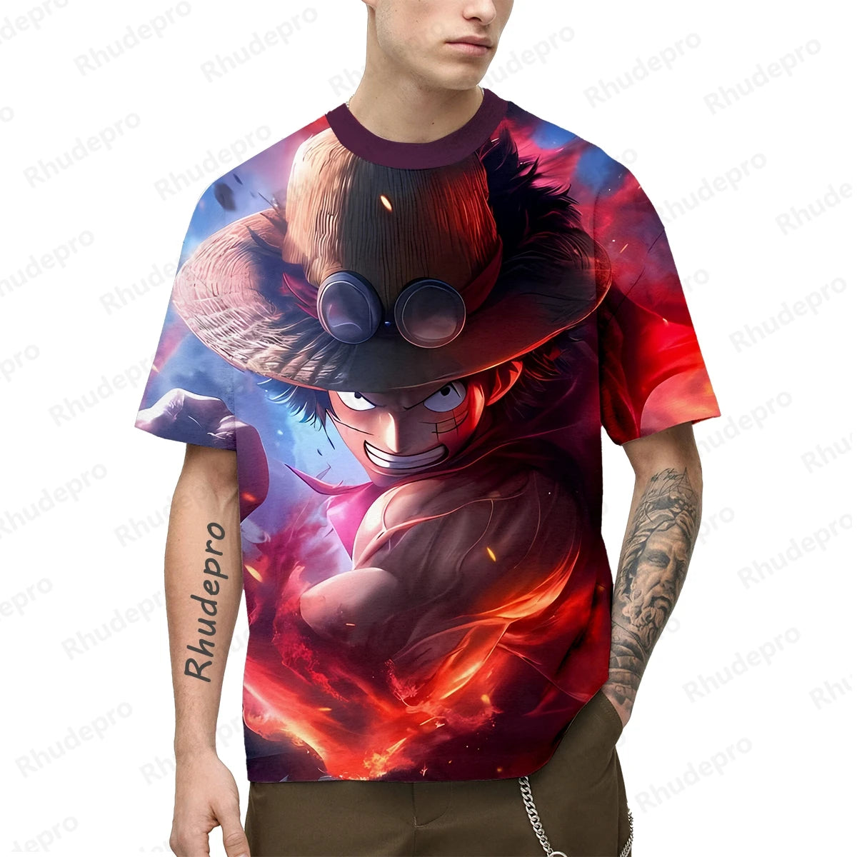 One Piece 3D Printing Cosplay T-Shirt - Image 14