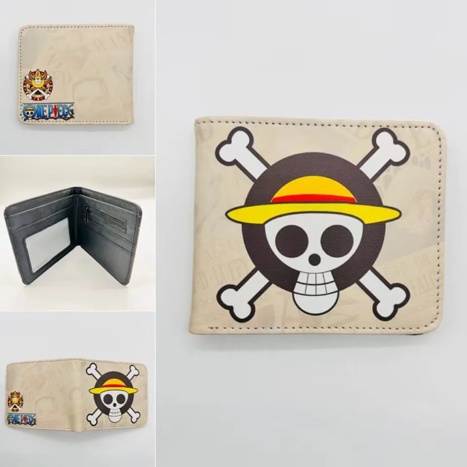 One Piece Anime Figure Foldable PU Coin Purse - Image 11