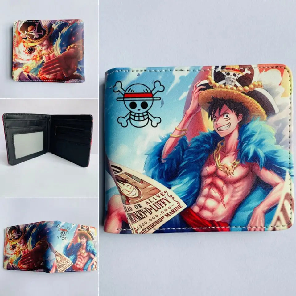 One Piece Anime Figure Foldable PU Coin Purse - Image 32