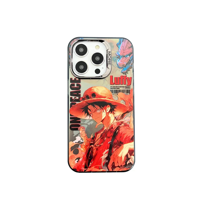 Luffy Hat & Roronoa Zoro Plating Anime Phone Case - Image 14