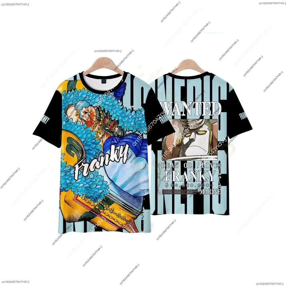 2025 One Piece Strawberry Luffy 3D T-Shirt & Kids Theme Set - Image 10