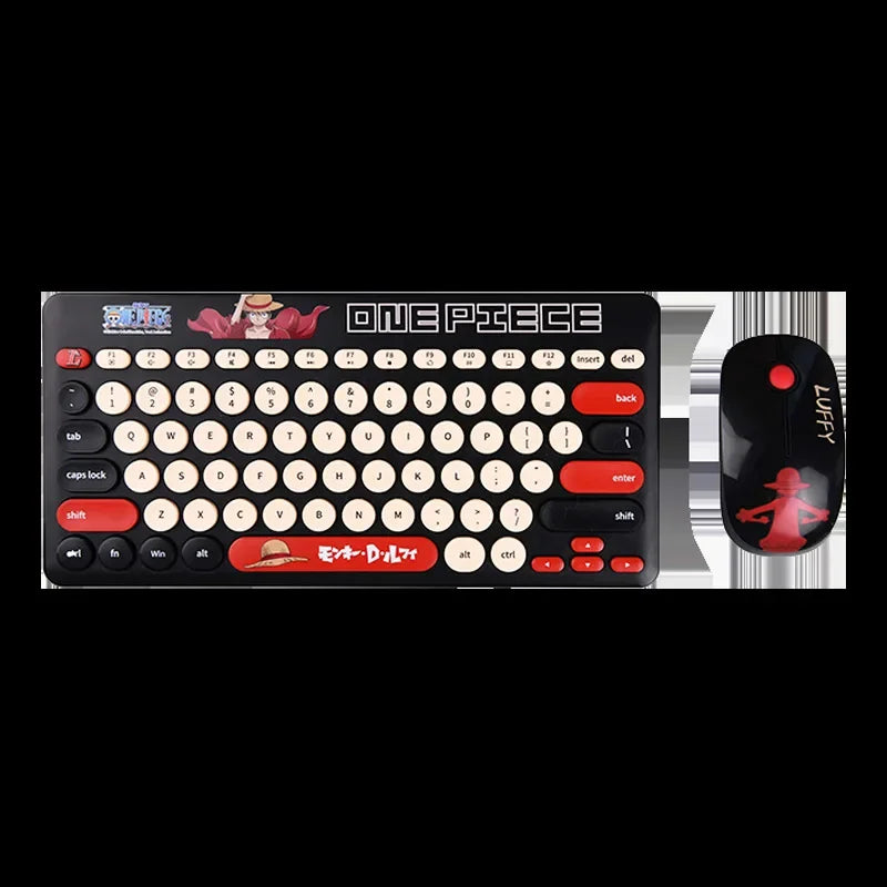 Luffy & Zoro Adventure Theme Wireless Multi-Function Bluetooth Keyboard - Image 7