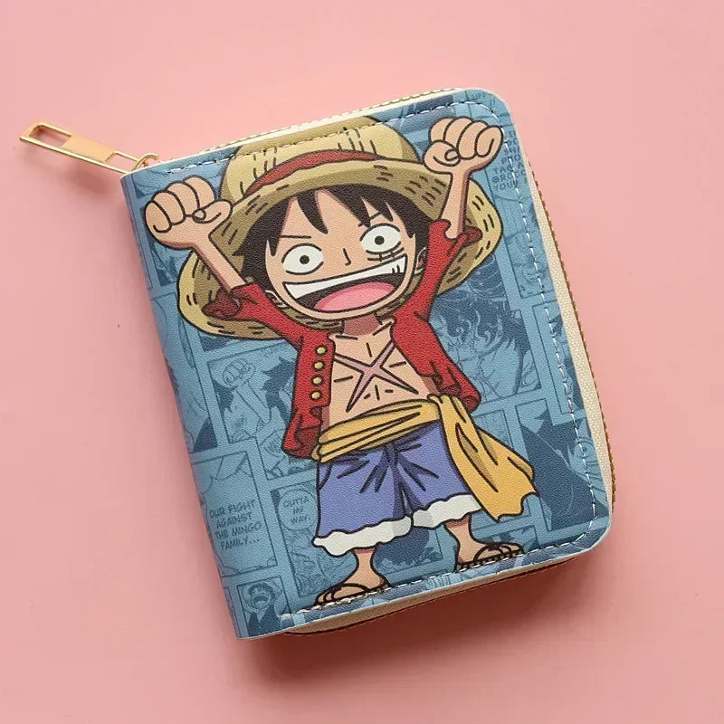 Anime One Piece Luffy Straw Hat Pirates Wallet - Image 8
