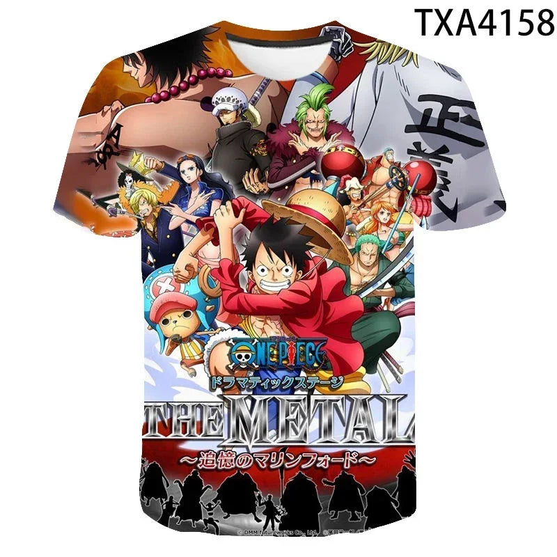 One Piece 3D Printed T-Shirt - Image 10