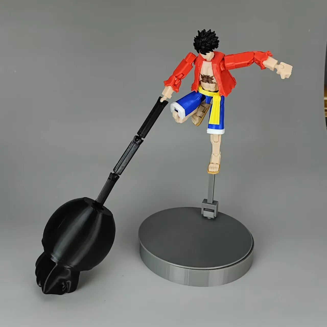 3D Printed One Piece Luffy Action Figure - Image 5