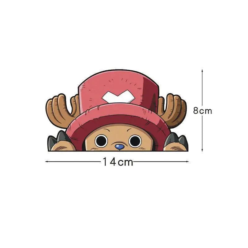 Luffy Sun God Car Sticker - Image 8