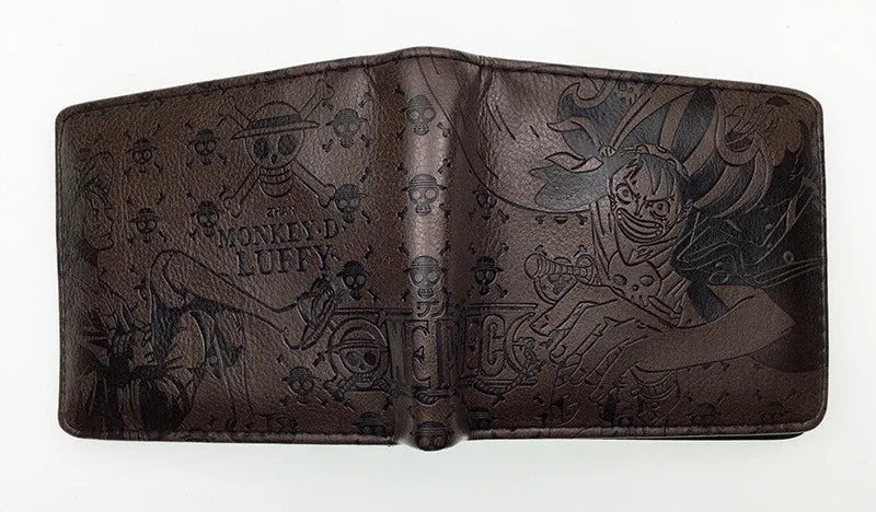 Anime One Piece Luffy & Zoro Embossed PU Wallet - Image 22