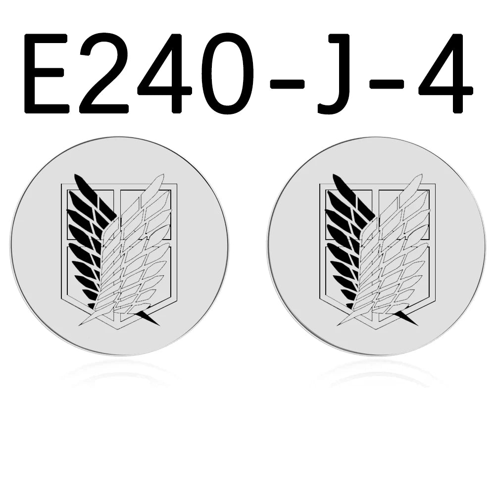 Attack on Titan Wings of Freedom Earrings - Image 8