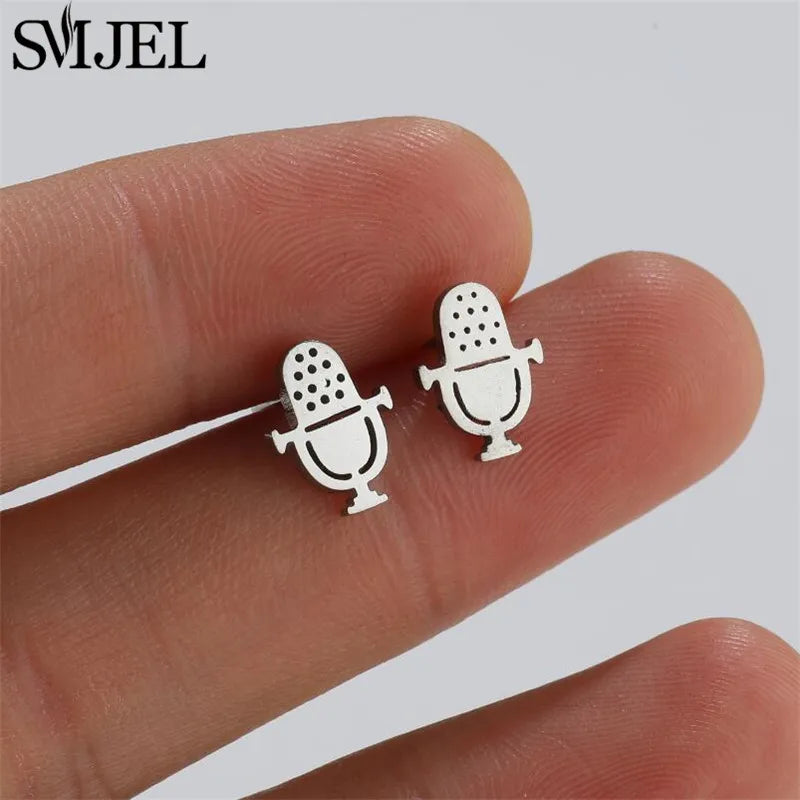 2024 Stainless Steel Geometric Stud Earrings - Image 17