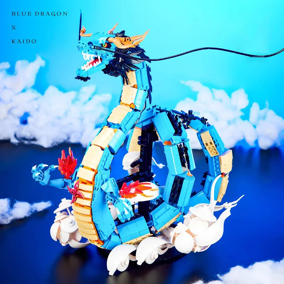 MOC One Piece Kaido Dragon Building Blocks - Image 4
