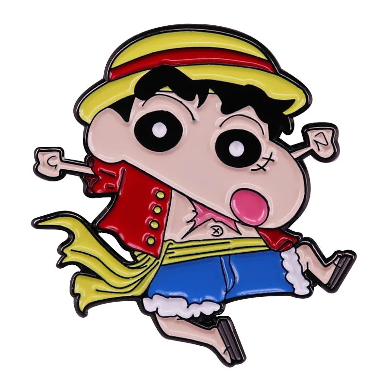 Anime One Piece Portgas·D· Ace Enamel Pins - Image 6