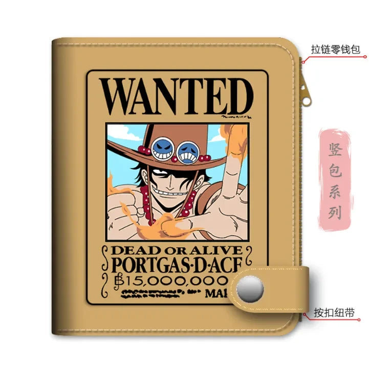 New One Piece Anime Figures Fashion Wallet - Image 32