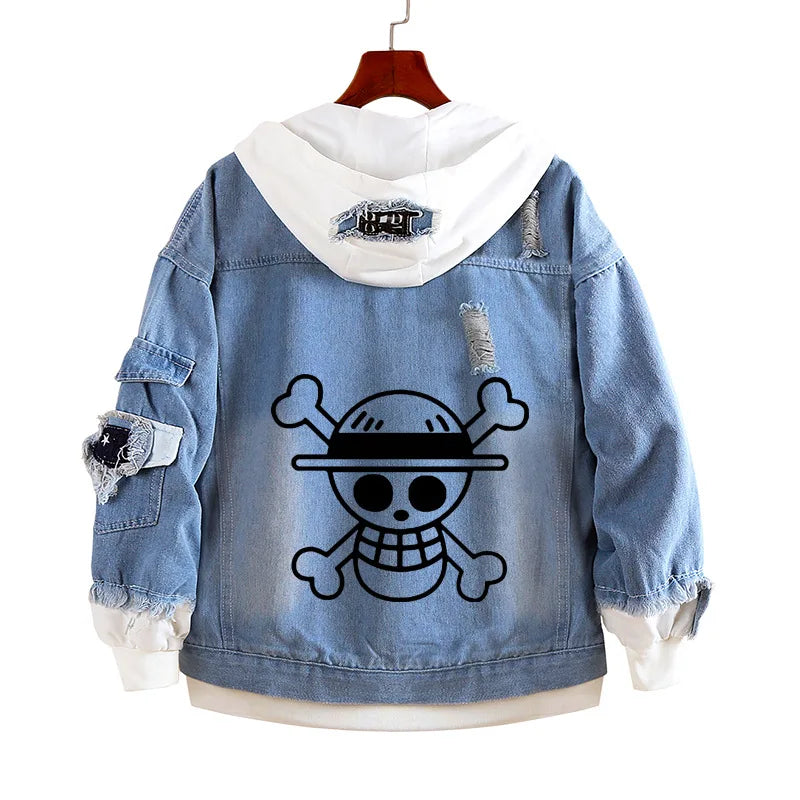 One Piece Anime Hooded Jacket - Image 6