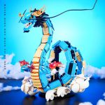 MOC One Piece Building Blocks Kaido Dragon Model