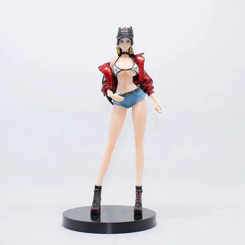 18cm One Piece Boa Hancock, Nico Robin & Nami Anime Figures - Image 6