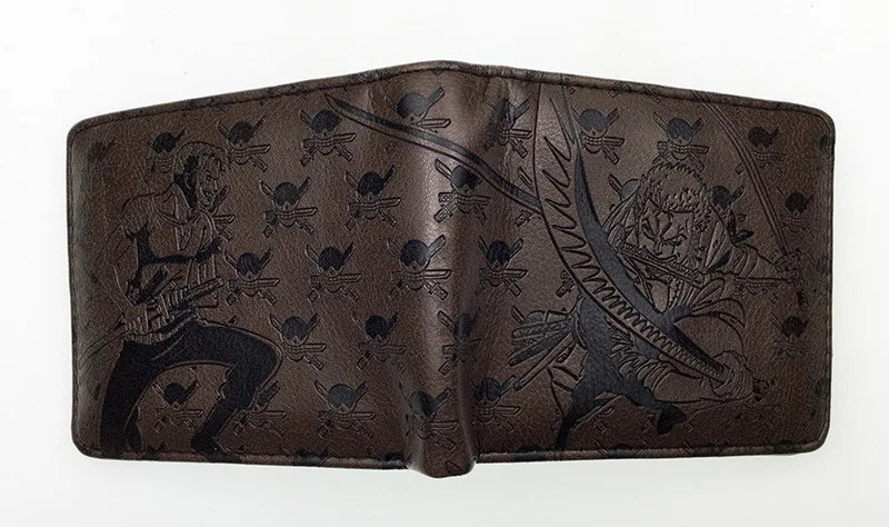 Anime One Piece Luffy & Zoro PU Embossed Short Wallet - Image 21