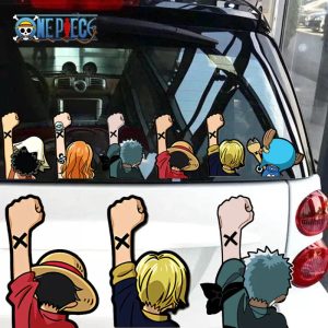 ONE PIECE ANIME CAR STICKERS
