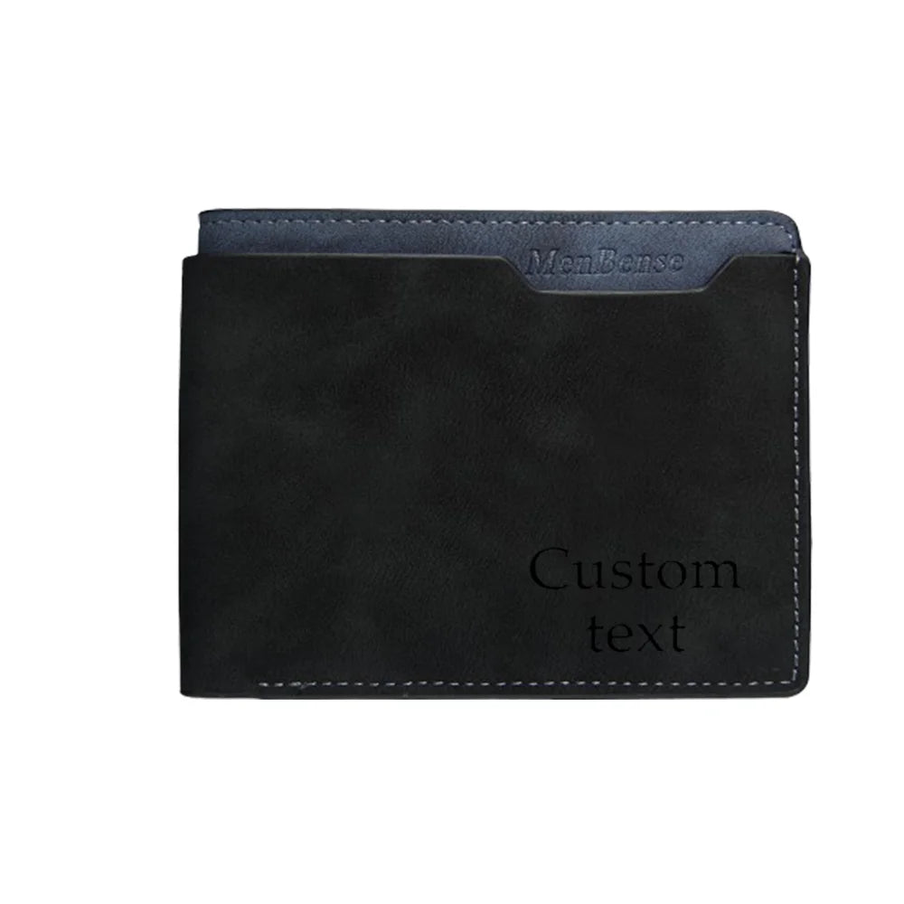 Customized Name Engraving Men’s Wallet - Image 7
