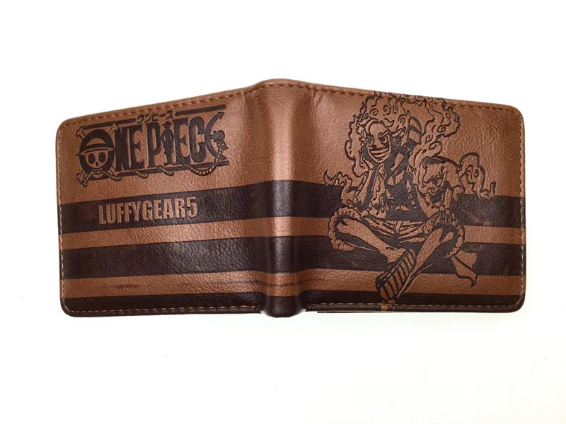 Anime One Piece Luffy & Zoro Embossed PU Wallet - Image 11