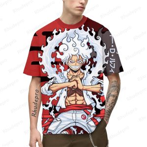 One Piece 3D Printing Cosplay T-Shirt