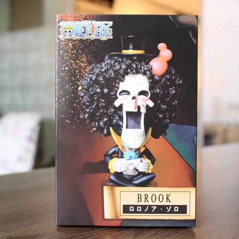 FigureCrazy One Piece FRANKY Q Laughing Out Sitting Cute Ver. PVC Action Figure - Image 35