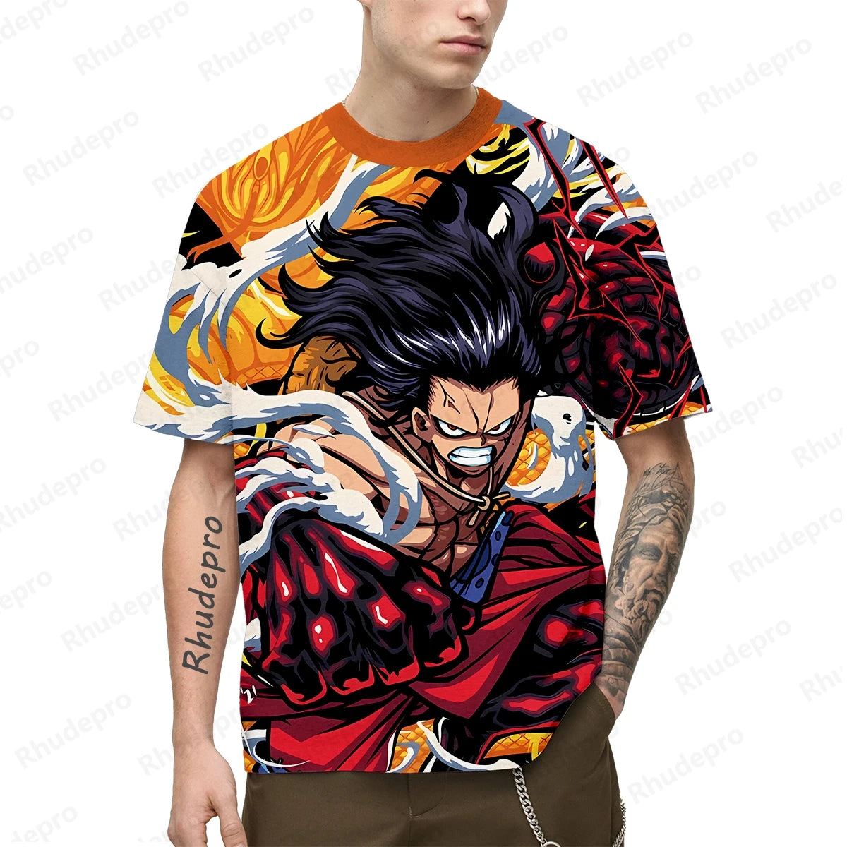 One Piece 3D Printing T-Shirt - Image 7