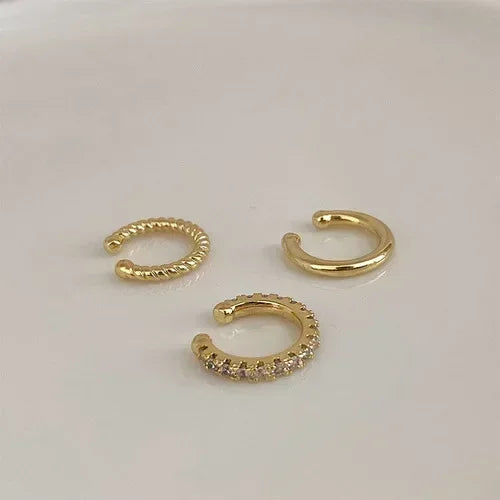 New Fashionable Asymmetric Circular Ear Cuff - Image 11