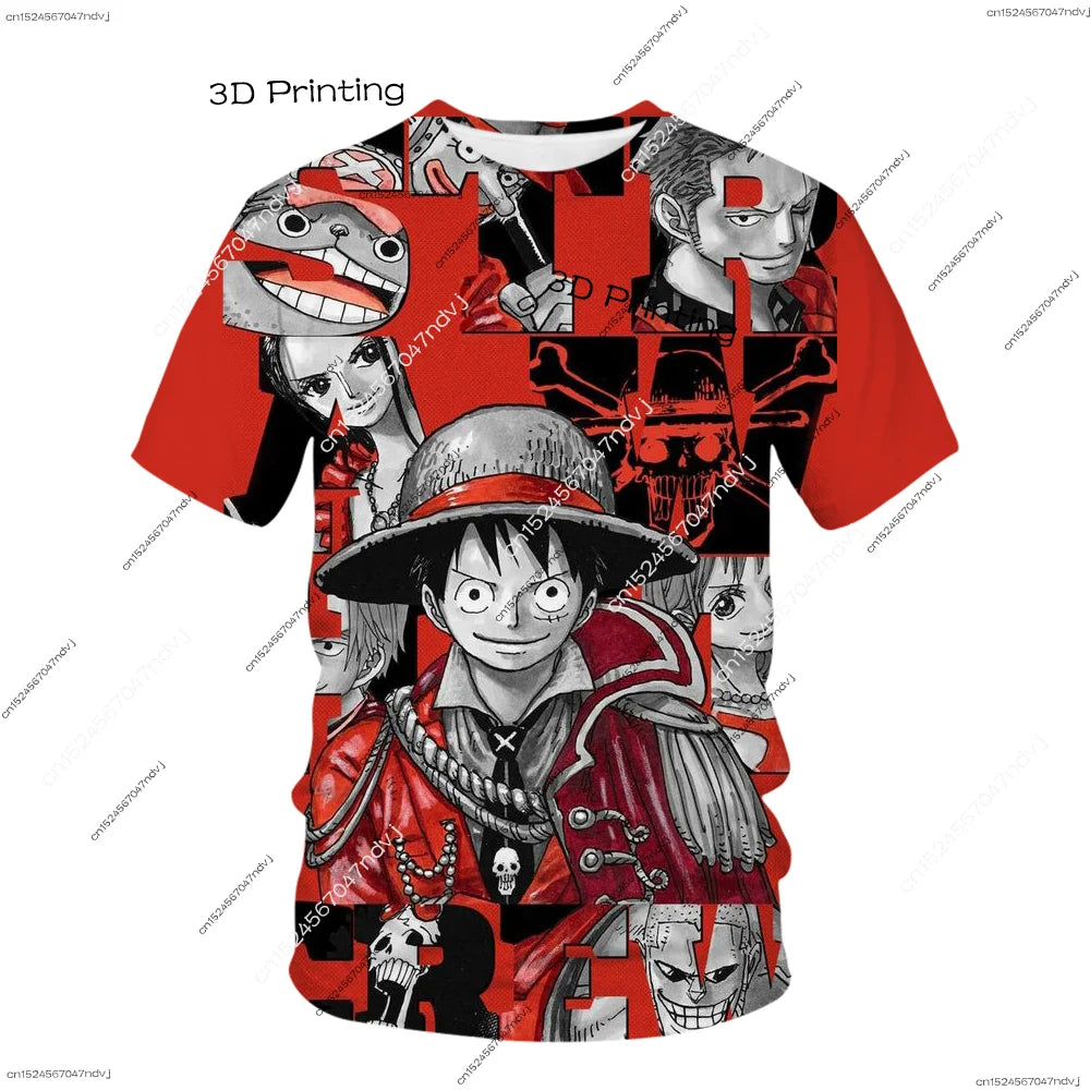 2025 One Piece Luffy Quick-Dry T-Shirt - Image 6