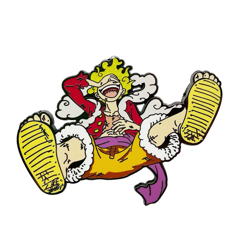 Anime One Piece Portgas·D· Ace Enamel Pins - Image 12