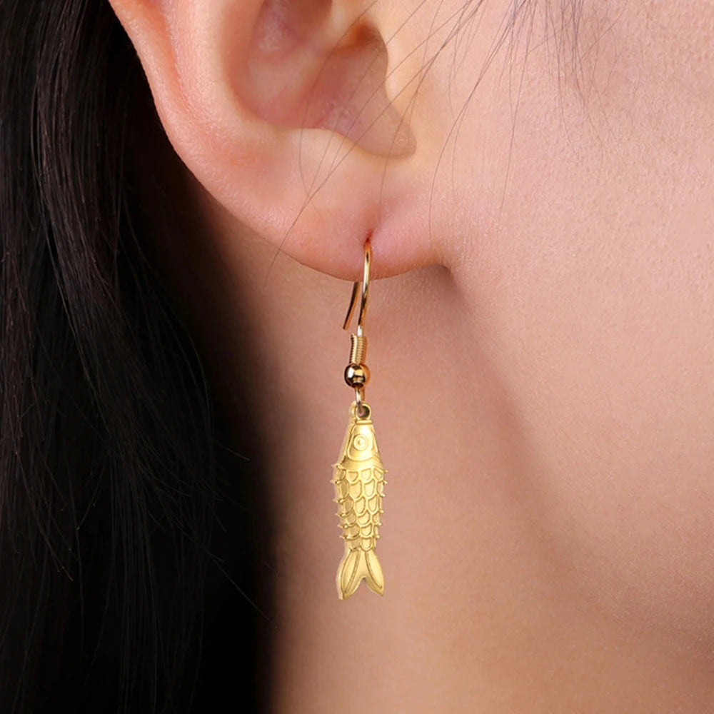 My Shape Marine Fish Earrings - Image 2